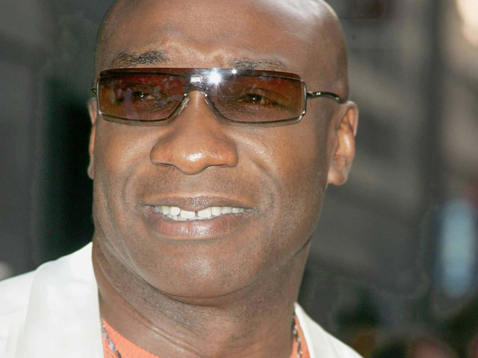 Michael Clarke Duncan, bald, brown sunglasses, HD Desktop Wallpaper