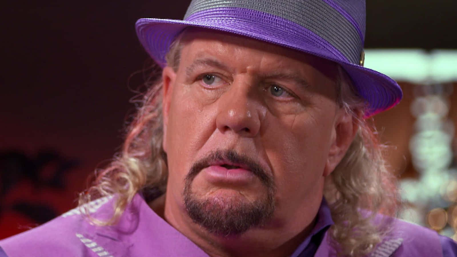 Michael Hayes, purple hat, purple shirt, HD Desktop Wallpaper