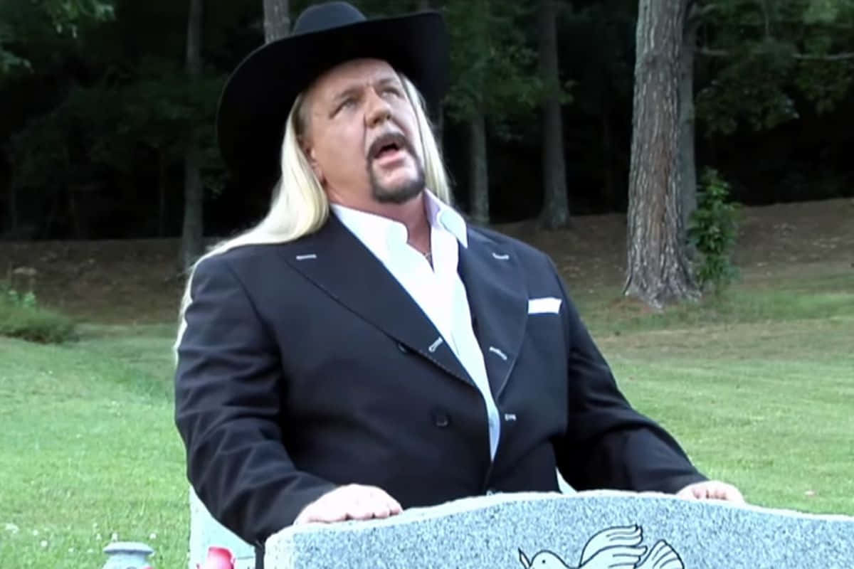 Michael Hayes, black cowboy hat, gravesite, SD Desktop Wallpaper