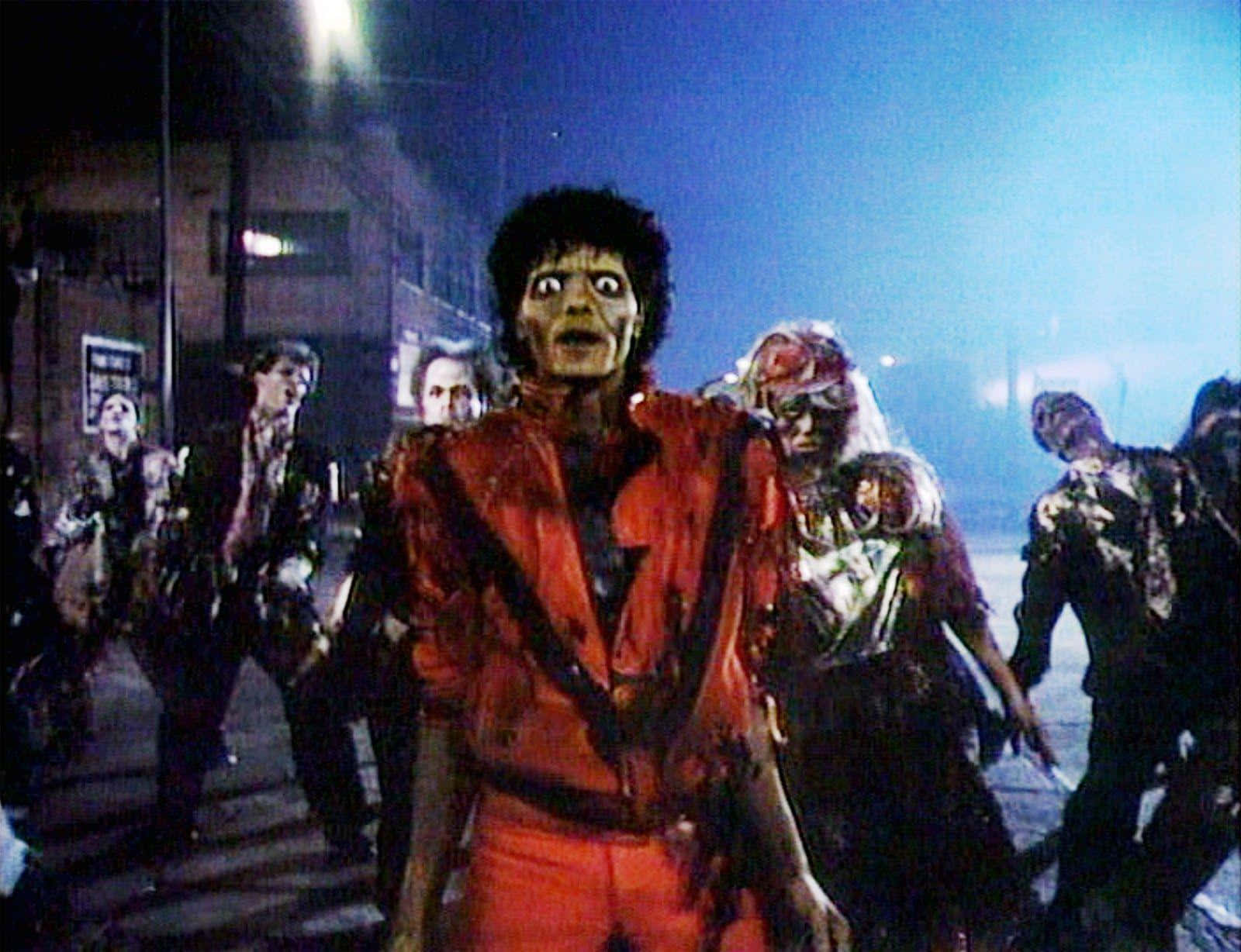Michael Jackson, Thriller, zombie, HD Desktop Wallpaper