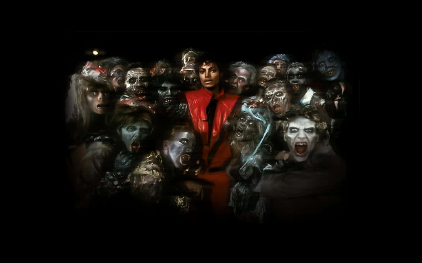 Michael Jackson, Thriller, red jacket, HD Desktop Wallpaper