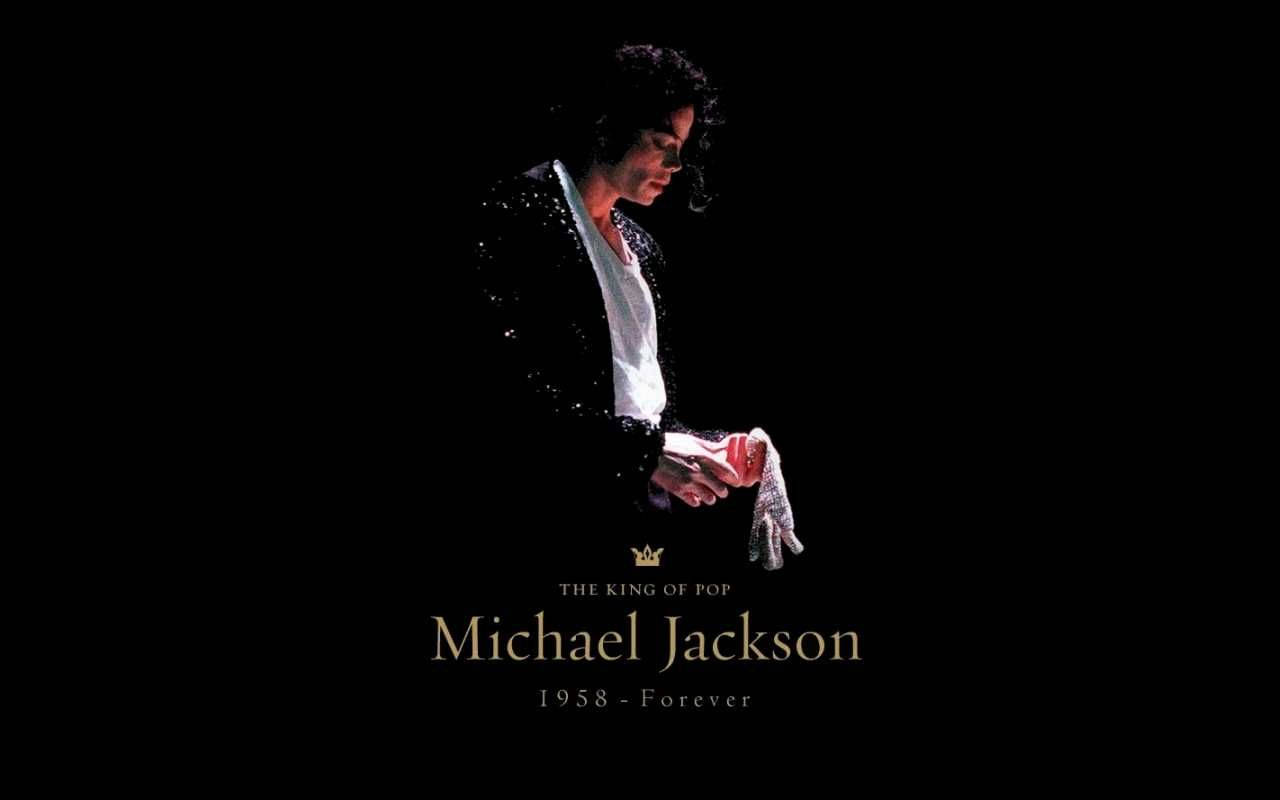 Michael Jackson, sparkling black jacket, white gloves, HD Desktop Wallpaper