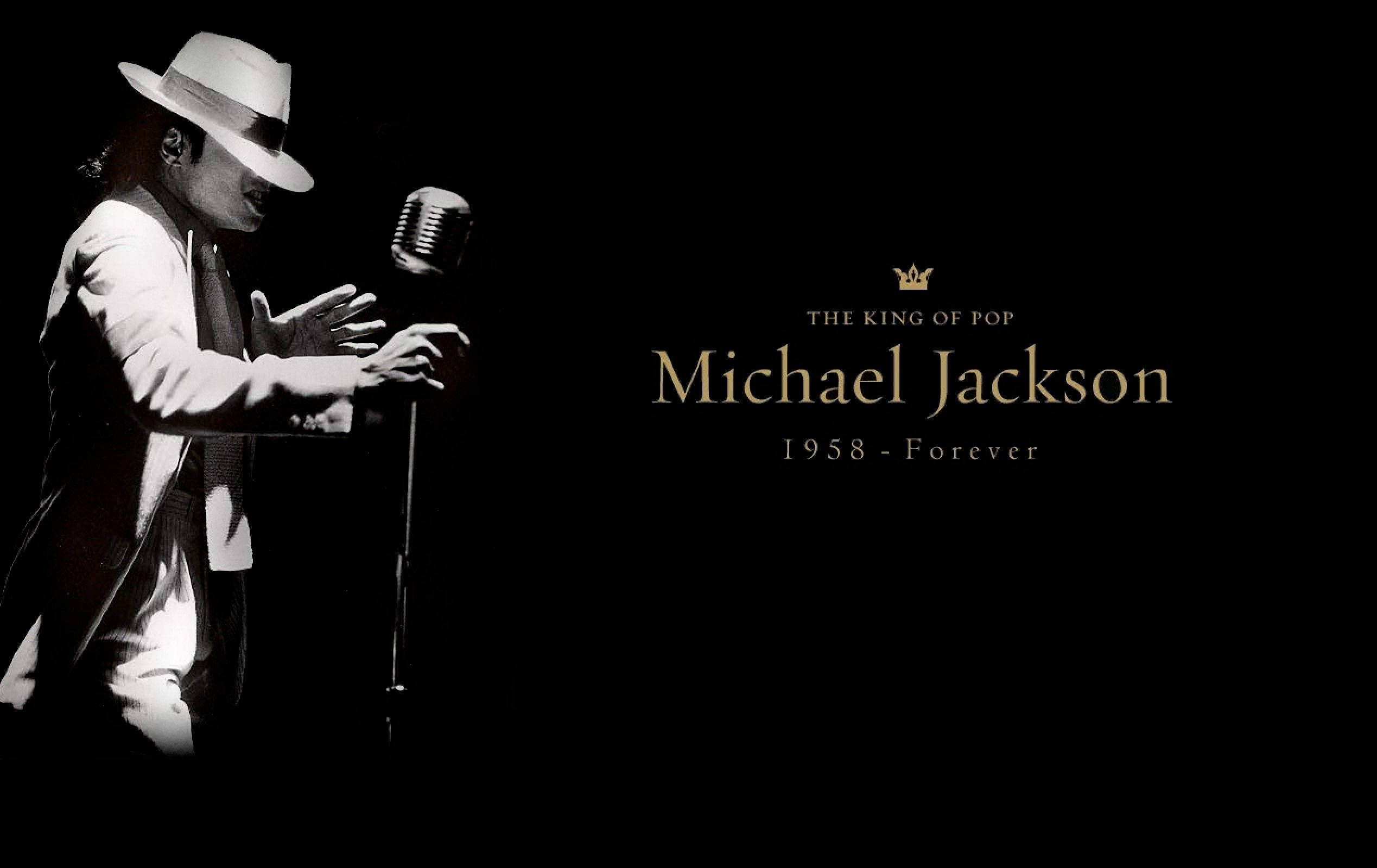 Michael Jackson, white suit, fedora, Full HD Desktop Wallpaper