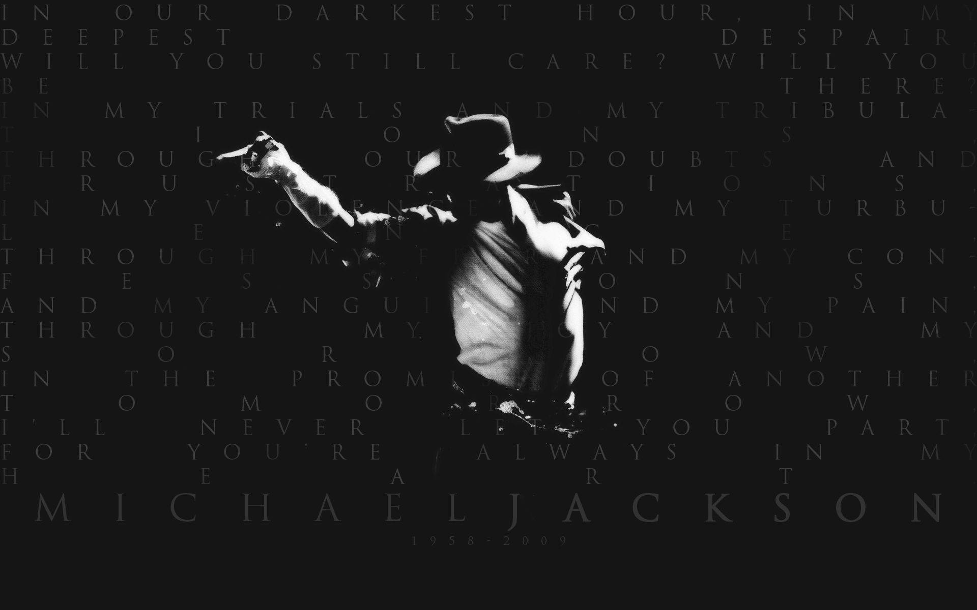 Michael Jackson, fedora, jacket, Full HD Desktop Wallpaper