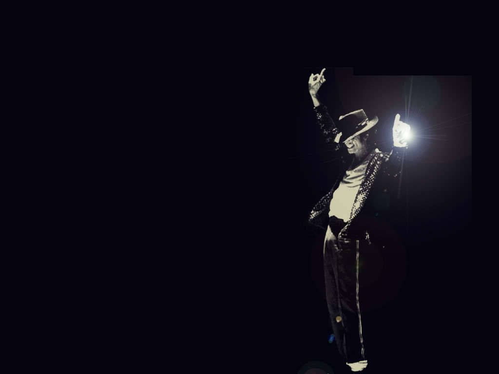 Michael Jackson, fedora, sequined jacket, SD Desktop Wallpaper