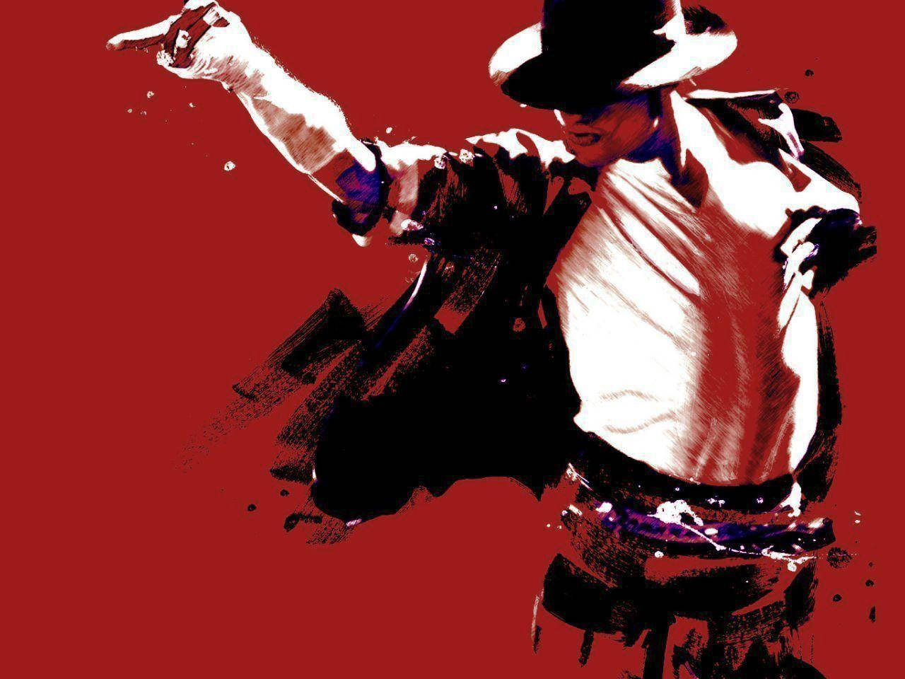 Michael Jackson, fedora, white shirt, HD Desktop Wallpaper