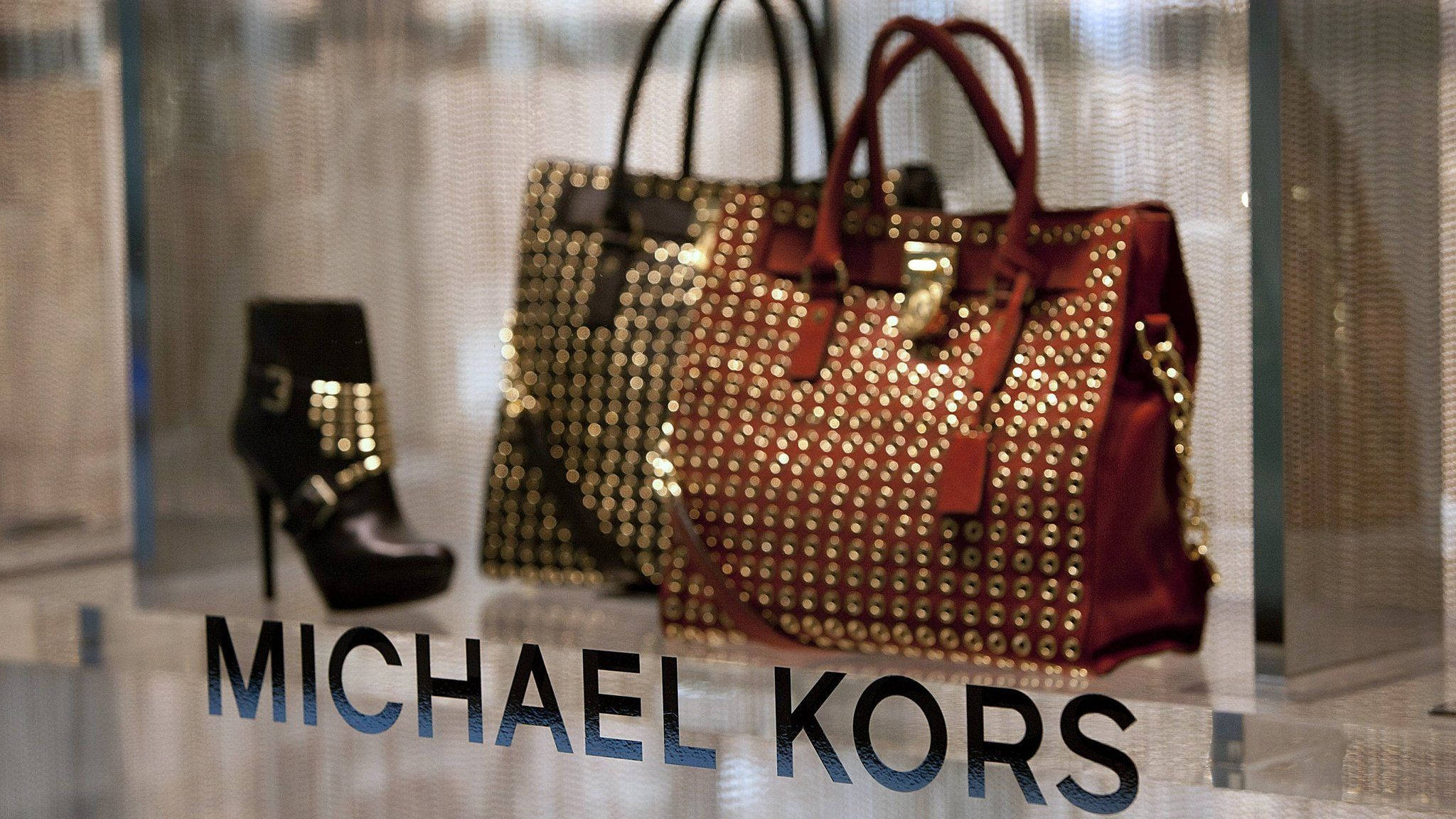 Michael Kors, glass panel display, gold studs, Full HD Desktop Wallpaper