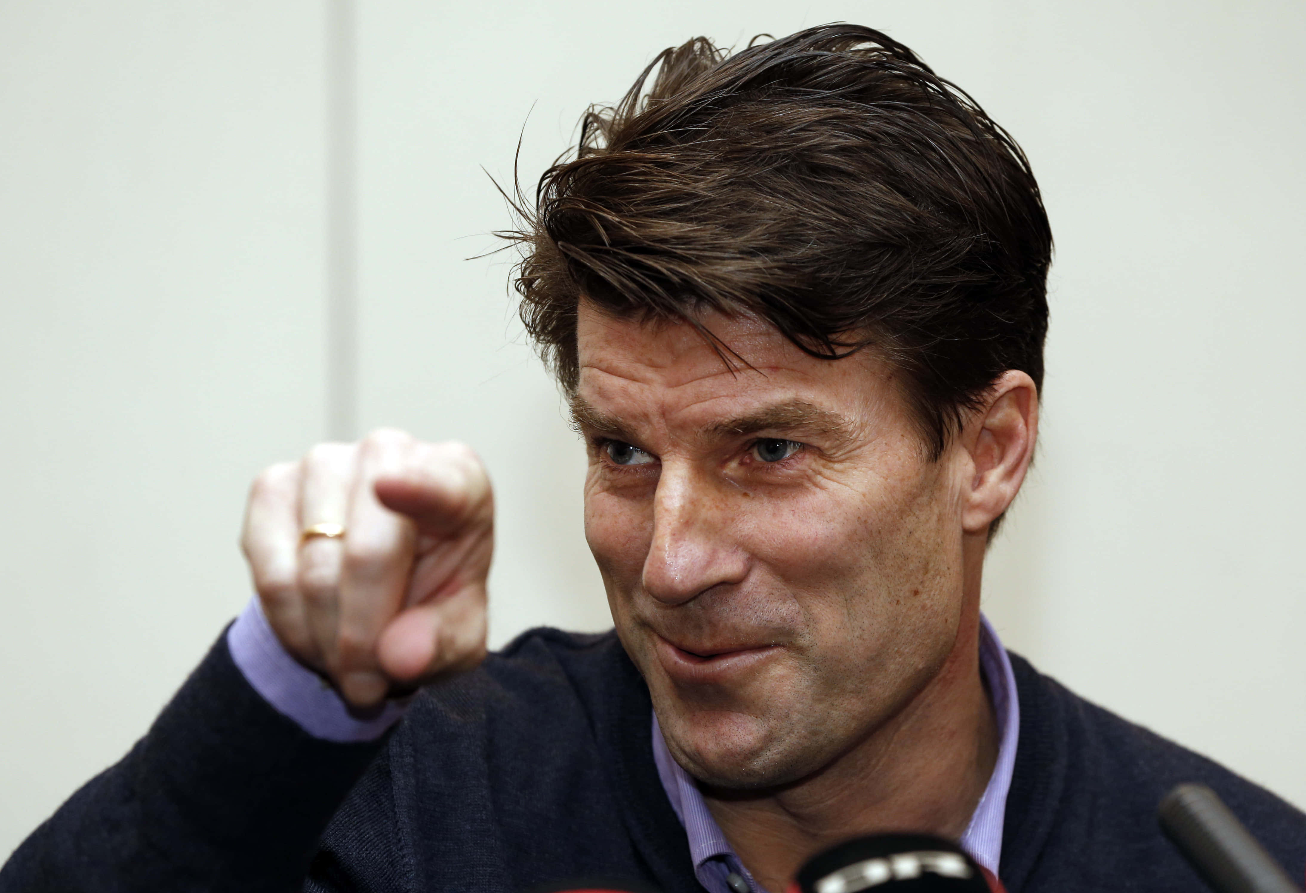 Michael Laudrup, 2014, dark sweater, 4K Desktop Wallpaper