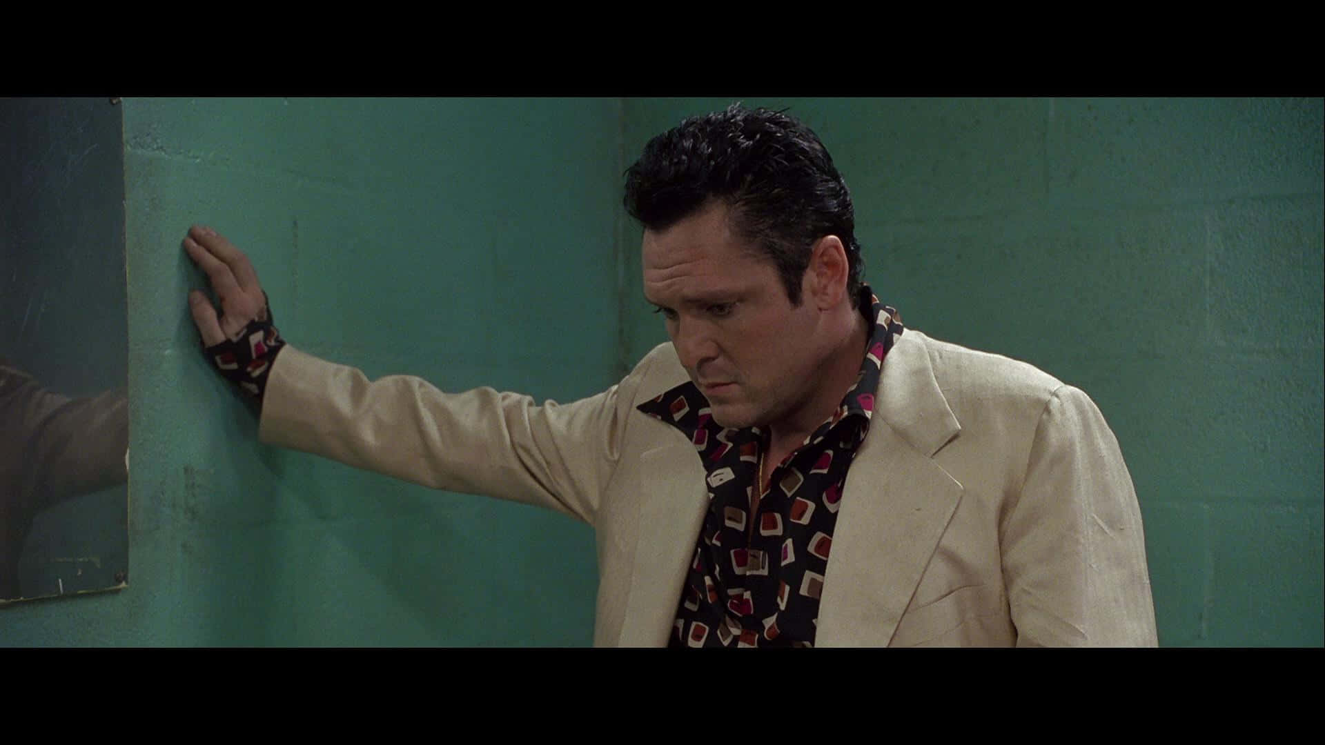 Michael Madsen, beige suit, patterned shirt, Full HD Desktop Wallpaper