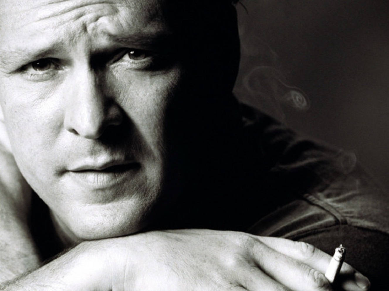 Michael Madsen, American actor, cigarette, HD Desktop Wallpaper