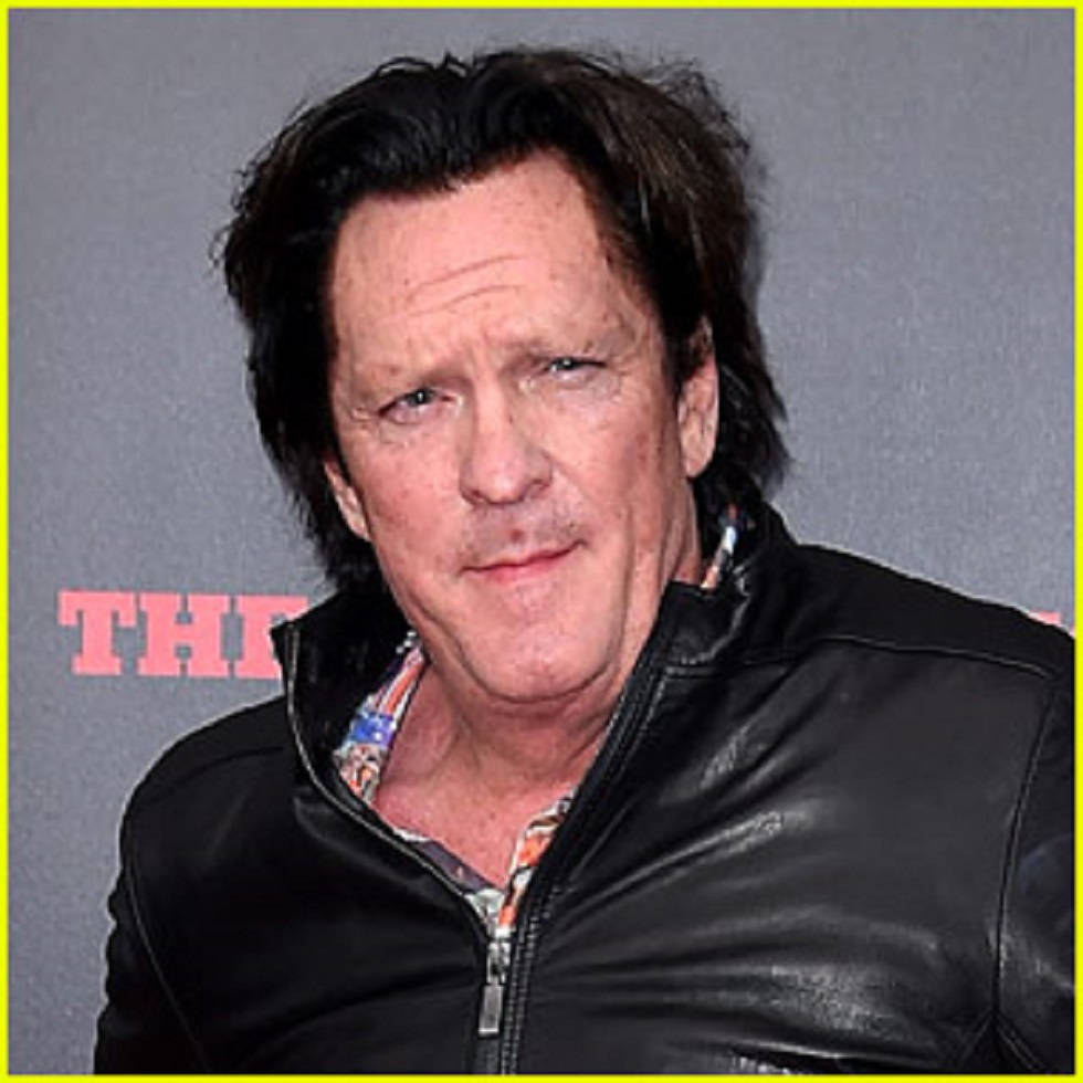 Michael Madsen, black leather jacket, patterned shirt, SD Desktop Wallpaper