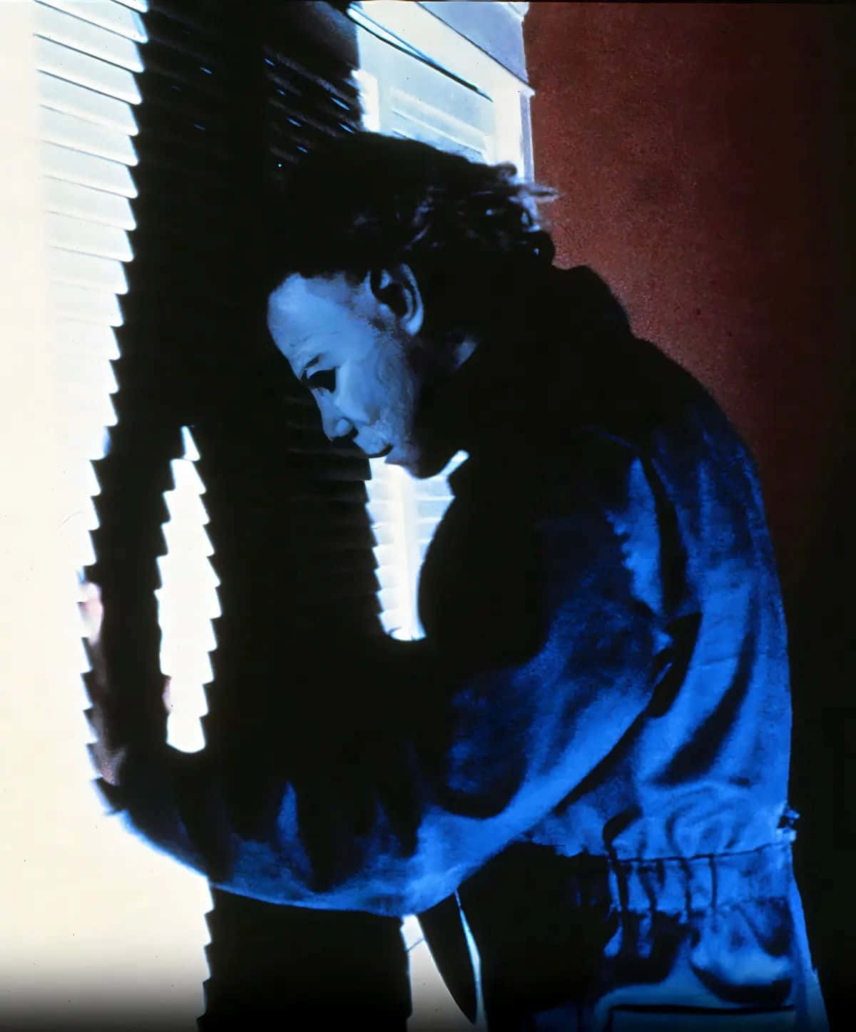 Michael Myers, white mask, blue coveralls, HD Phone Wallpaper