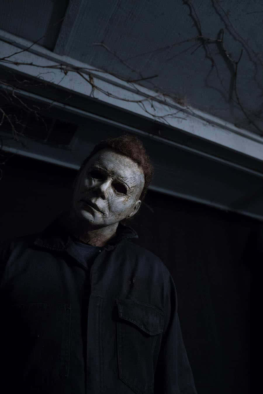 Michael Myers, white mask, dark jacket, HD Phone Wallpaper