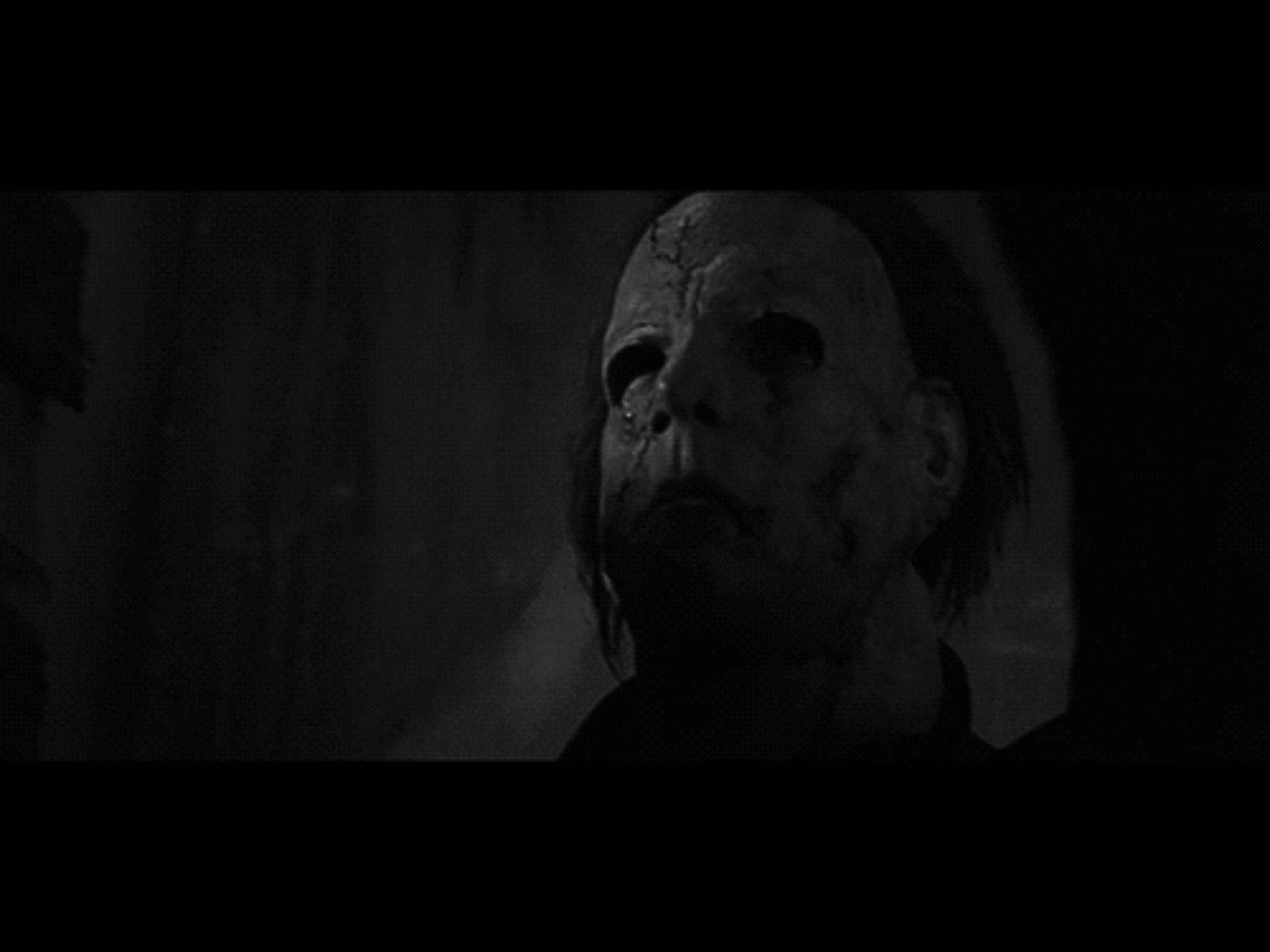 Michael Myers, white mask, stark light, Full HD Desktop Wallpaper