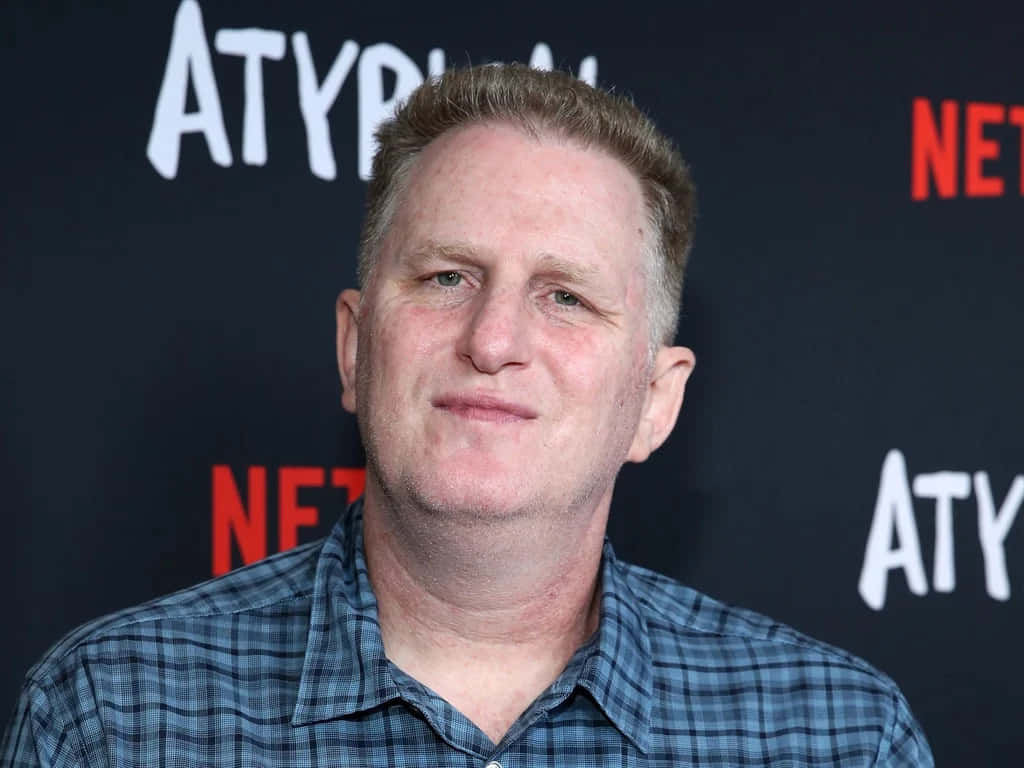 Michael Rapaport, short blond hair, plaid shirt, SD Desktop Wallpaper