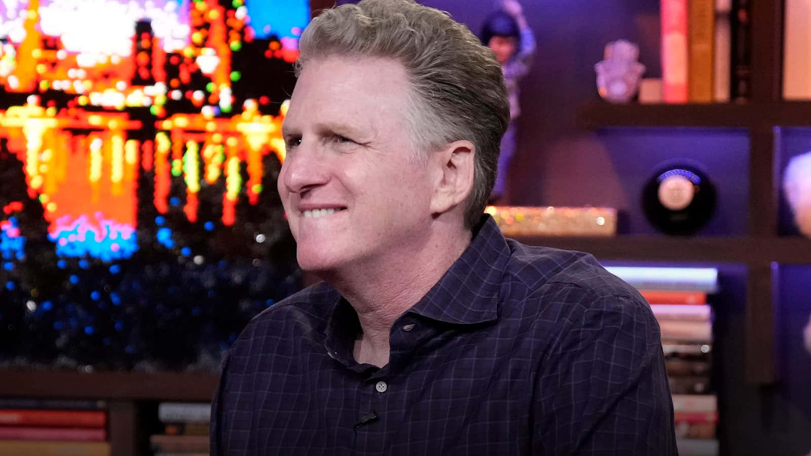 Michael Rapaport, red carpet, dark checkered shirt, HD Desktop Wallpaper