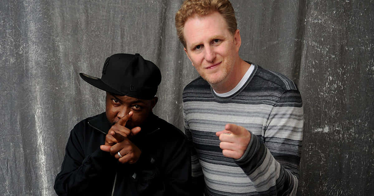 Michael Rapaport, black cap, jacket, SD Desktop Wallpaper