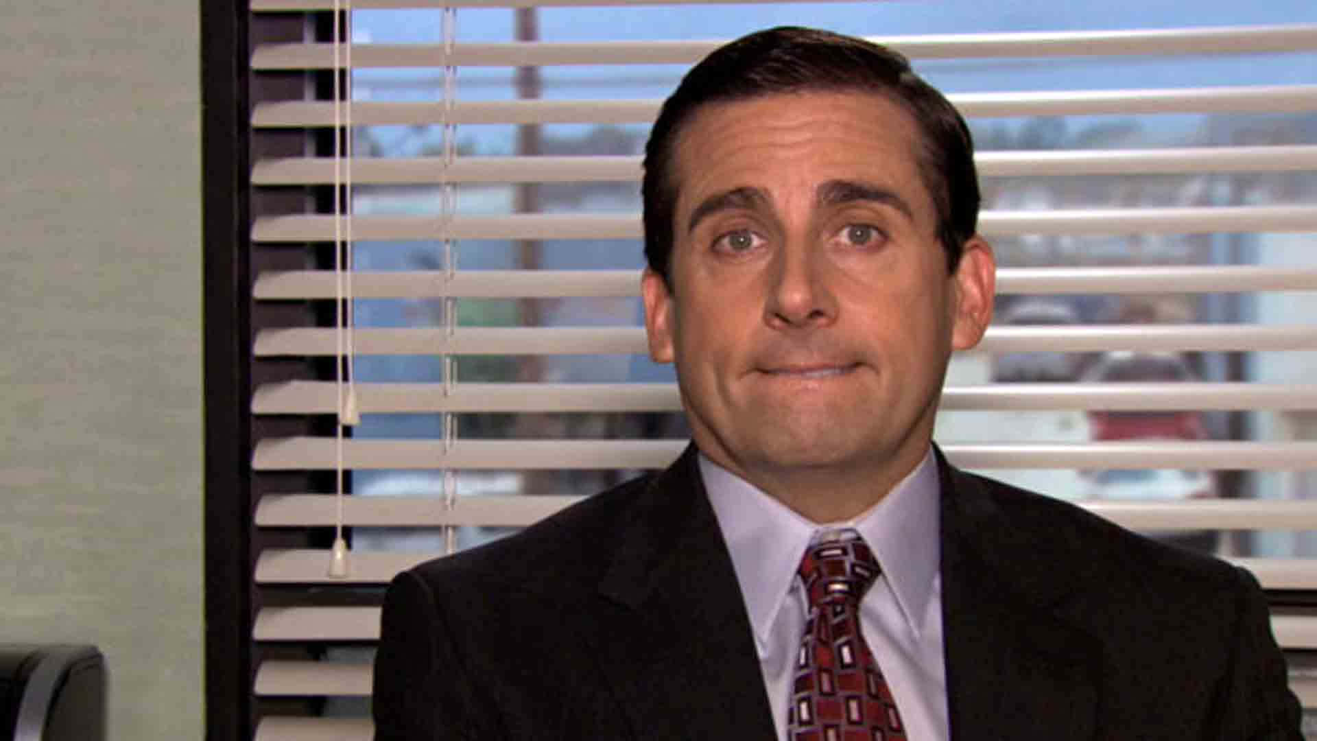 Michael Scott, The Office, suit and tie, Full HD Desktop Wallpaper