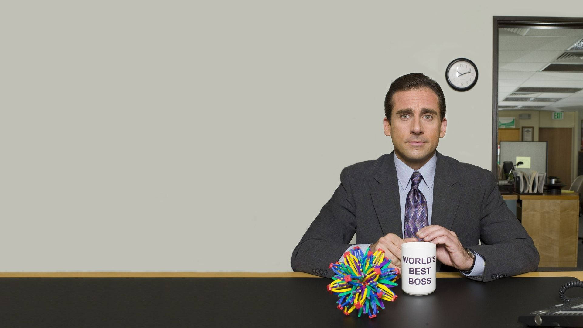 Michael Scott, The Office, world's best boss, Full HD Desktop Wallpaper