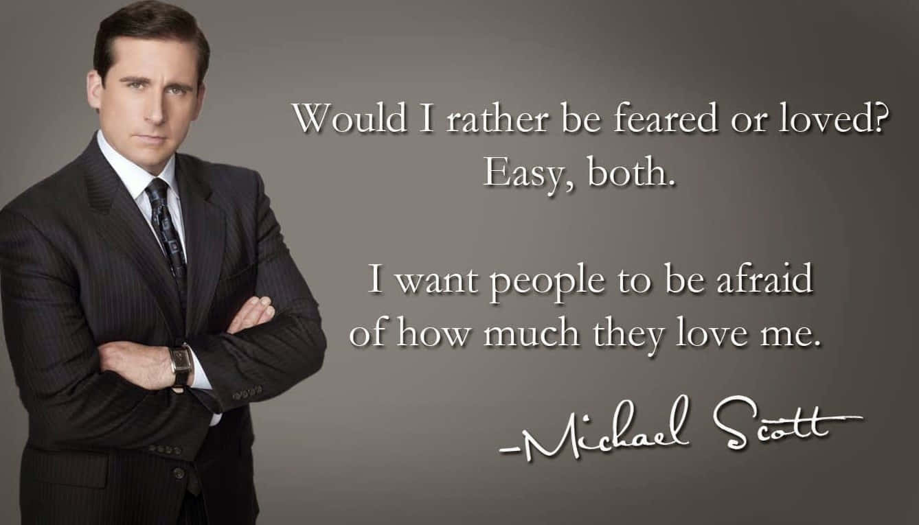 Michael Scott, The Office, dark suit, HD Desktop Wallpaper