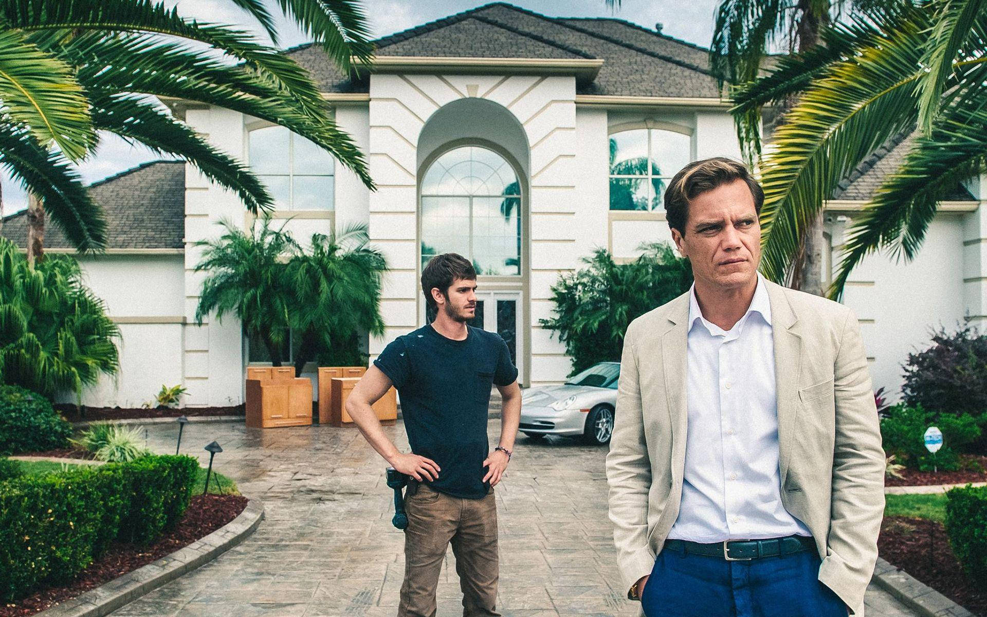 Michael Shannon, 99 Homes, grand white mansion, Full HD Desktop Wallpaper
