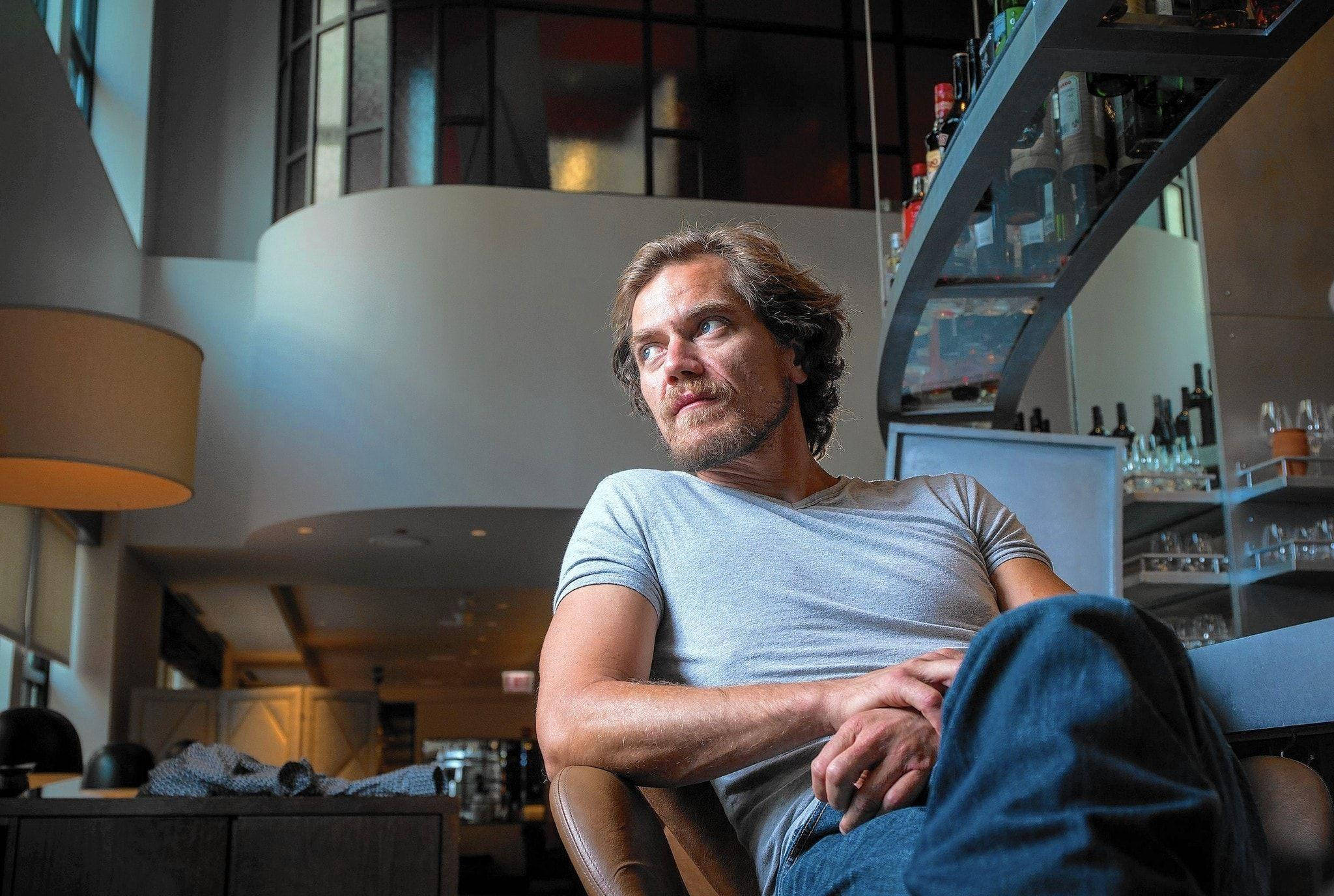 Michael Shannon, modern lounge, warm light, Full HD Desktop Wallpaper