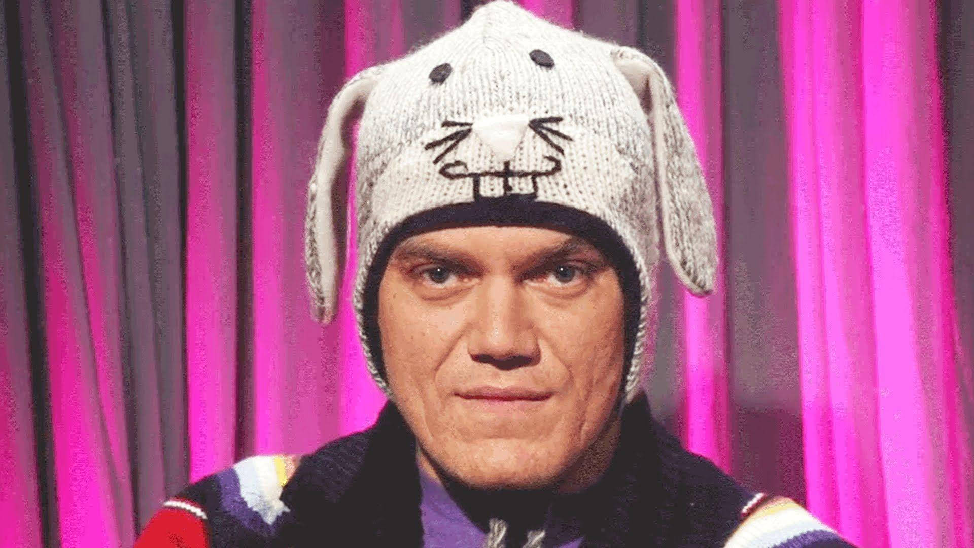 Michael Shannon, bunny hat, knitted bunny hat, Full HD Desktop Wallpaper
