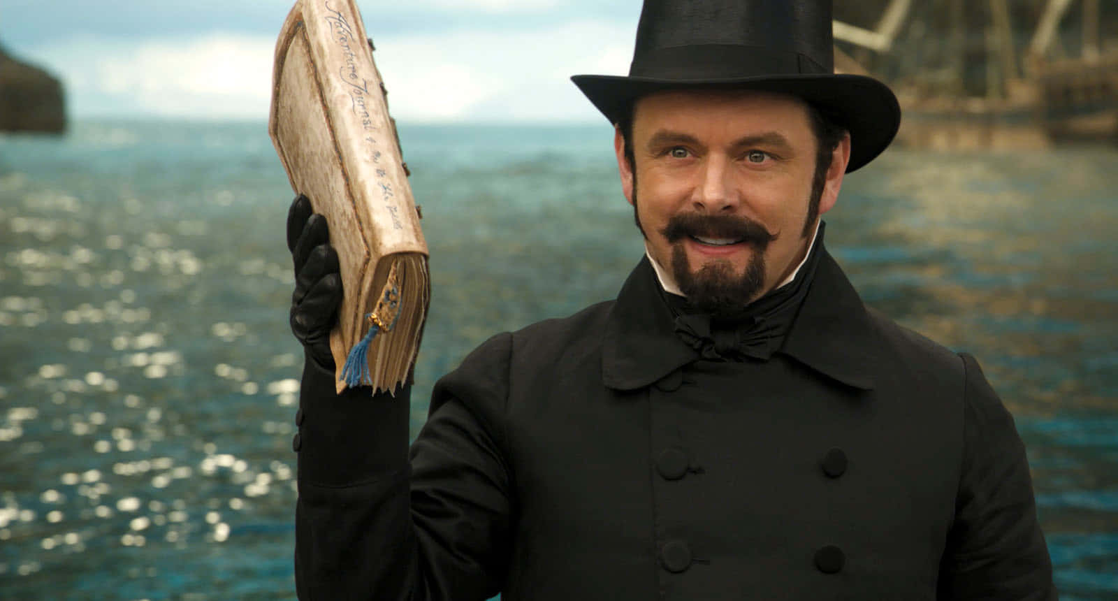 Michael Sheen, black top hat, gloves, HD Desktop Wallpaper