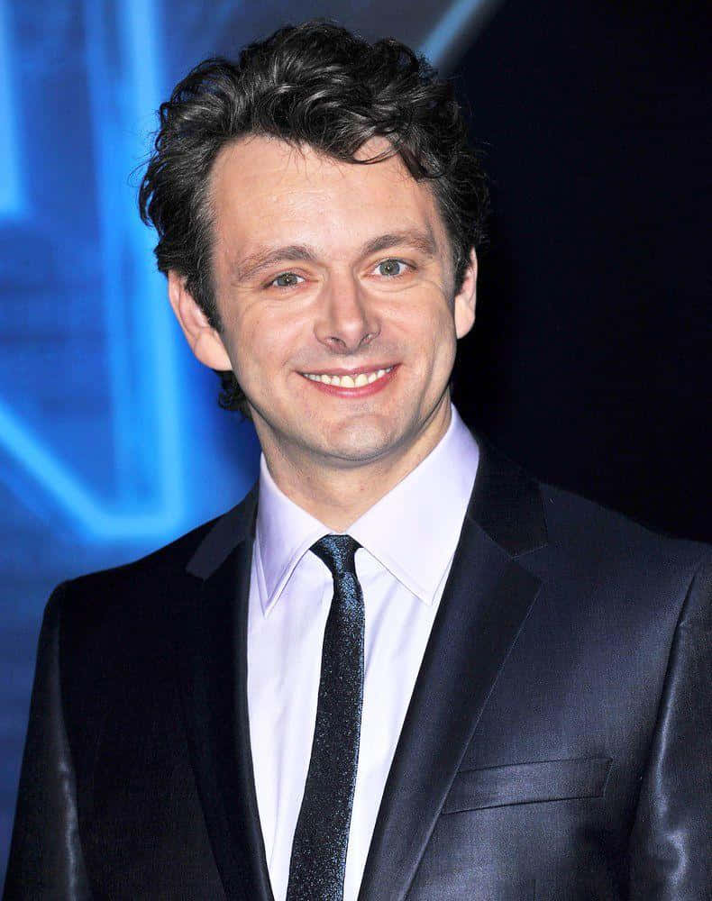 Michael Sheen, dark suit, tie, SD Phone Wallpaper