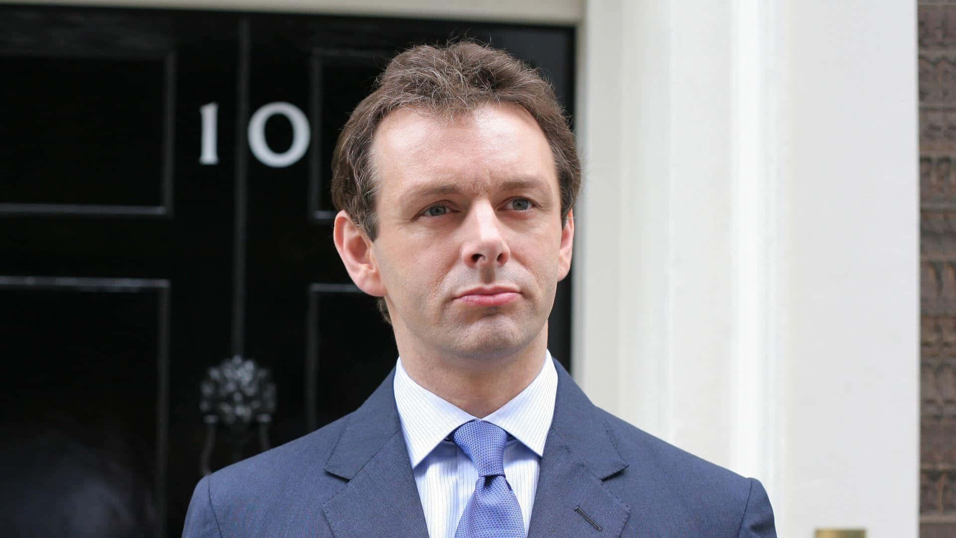 Michael Sheen, number 10 Downing Street, black door, Full HD Desktop Wallpaper