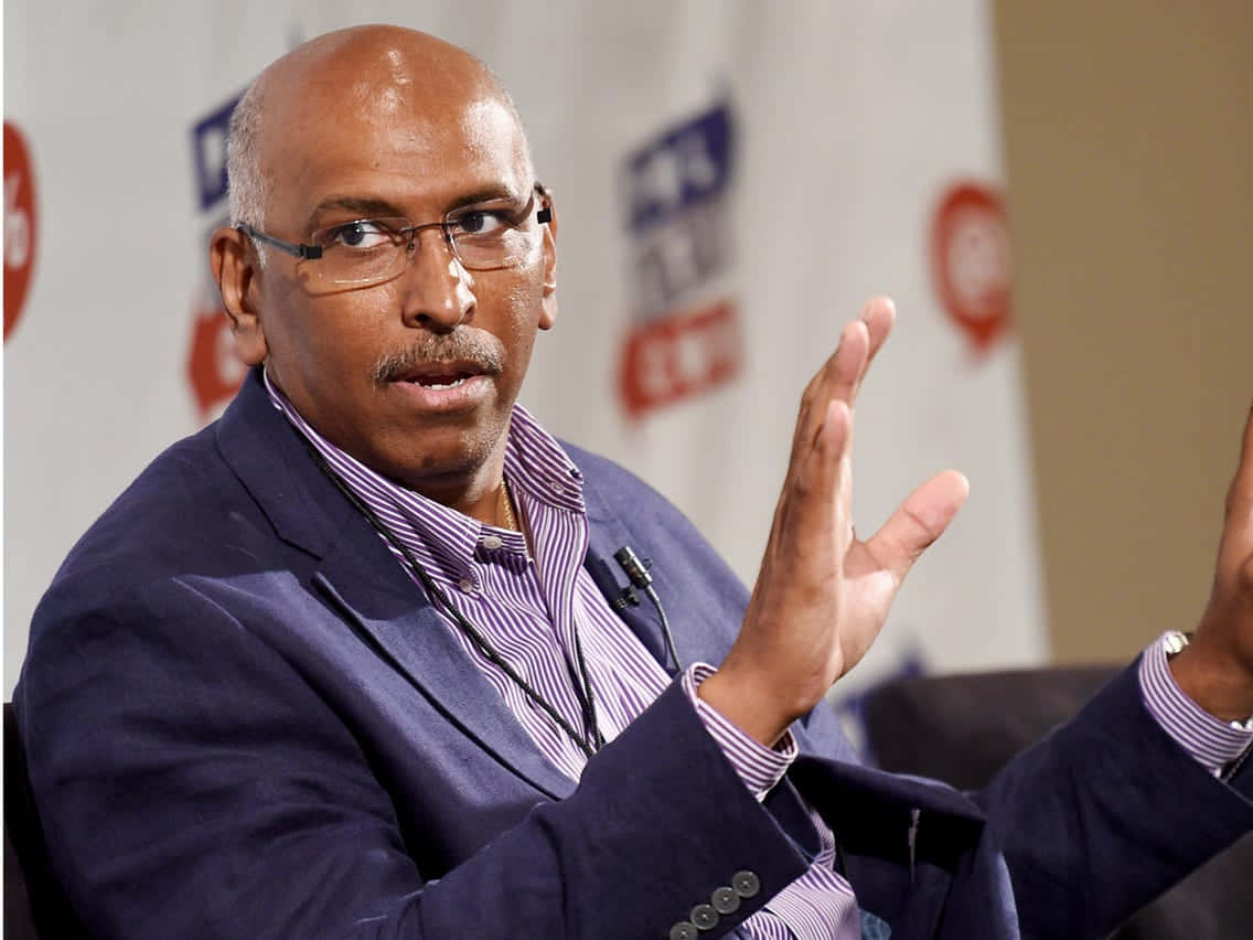 Michael Steele, navy blazer, striped shirt, SD Desktop Wallpaper