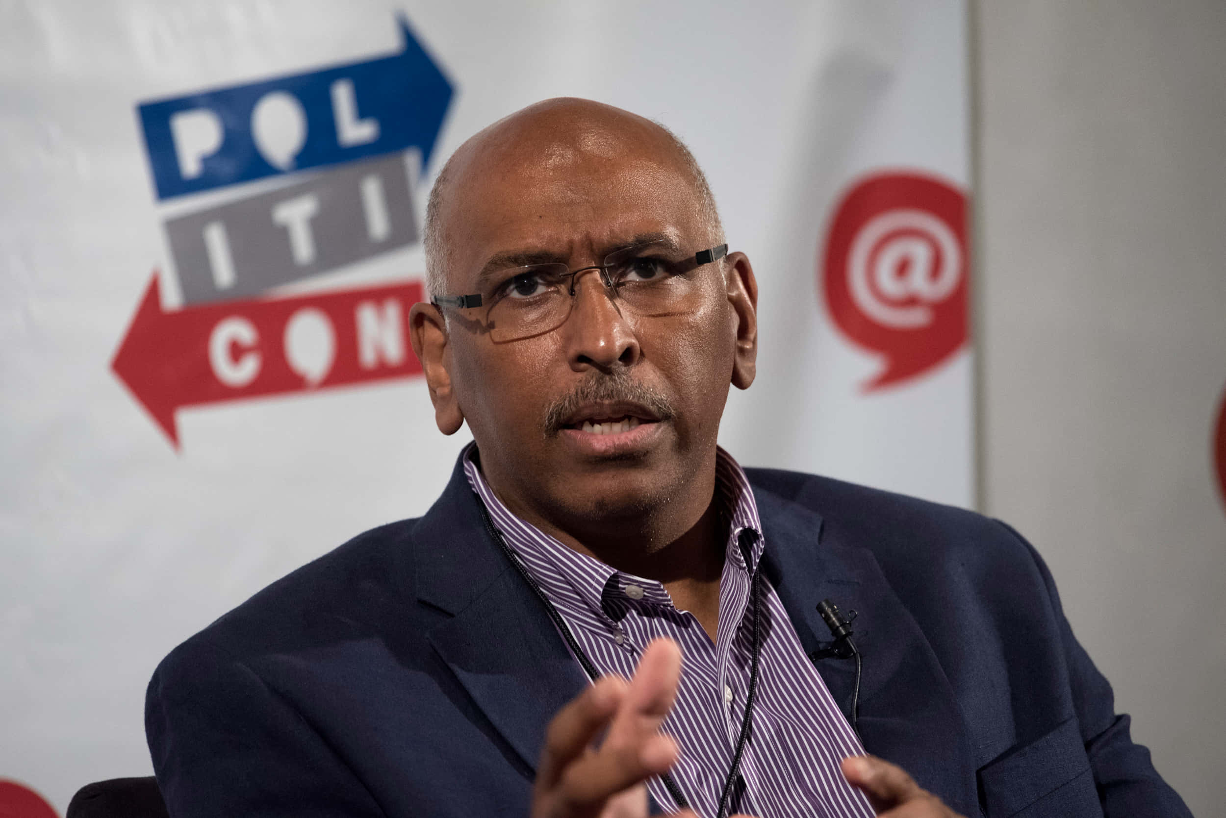 Michael Steele, political conference, dark suit, Full HD Desktop Wallpaper