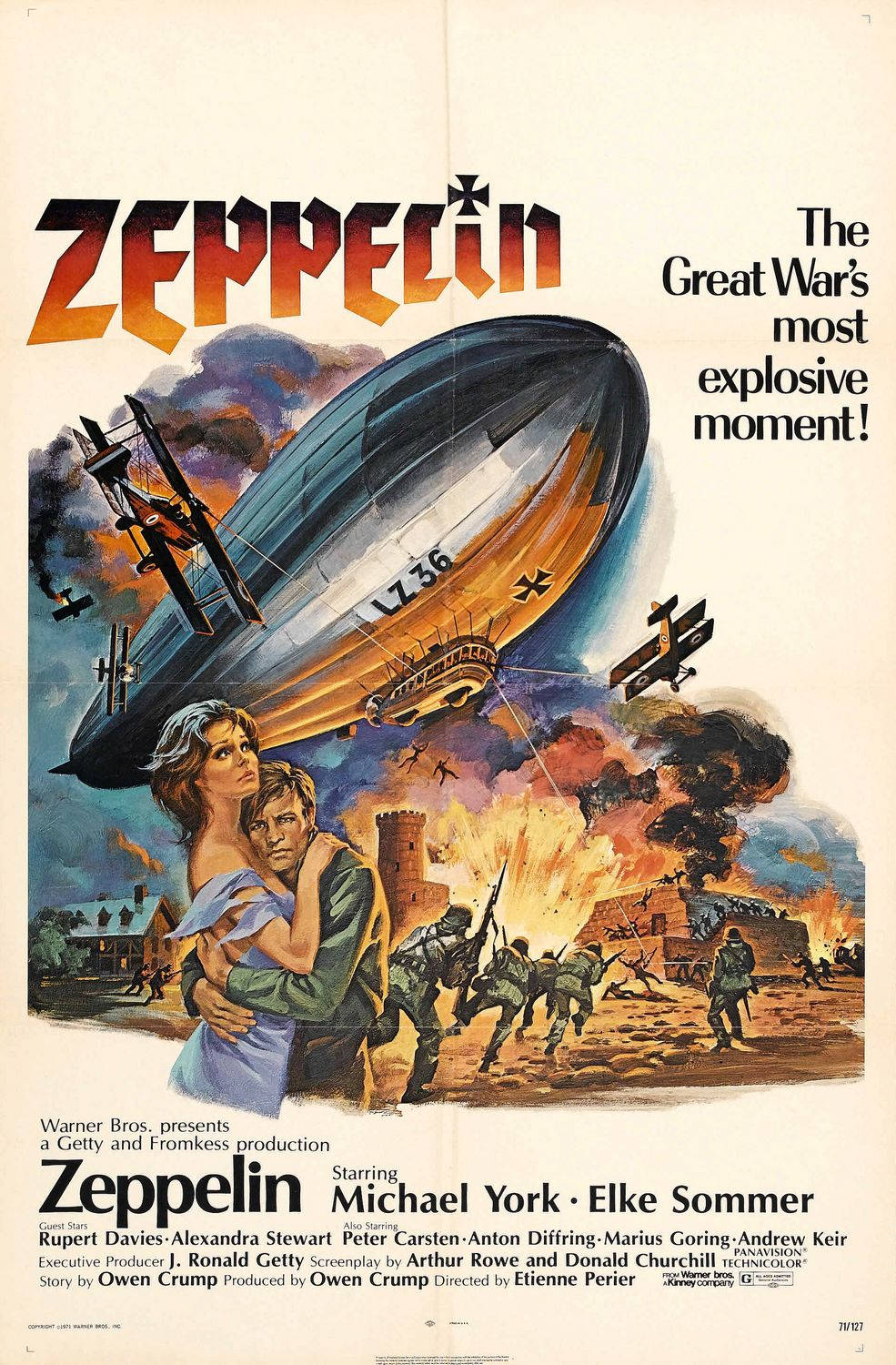 Michael York, 1971, zeppelin, HD Phone Wallpaper