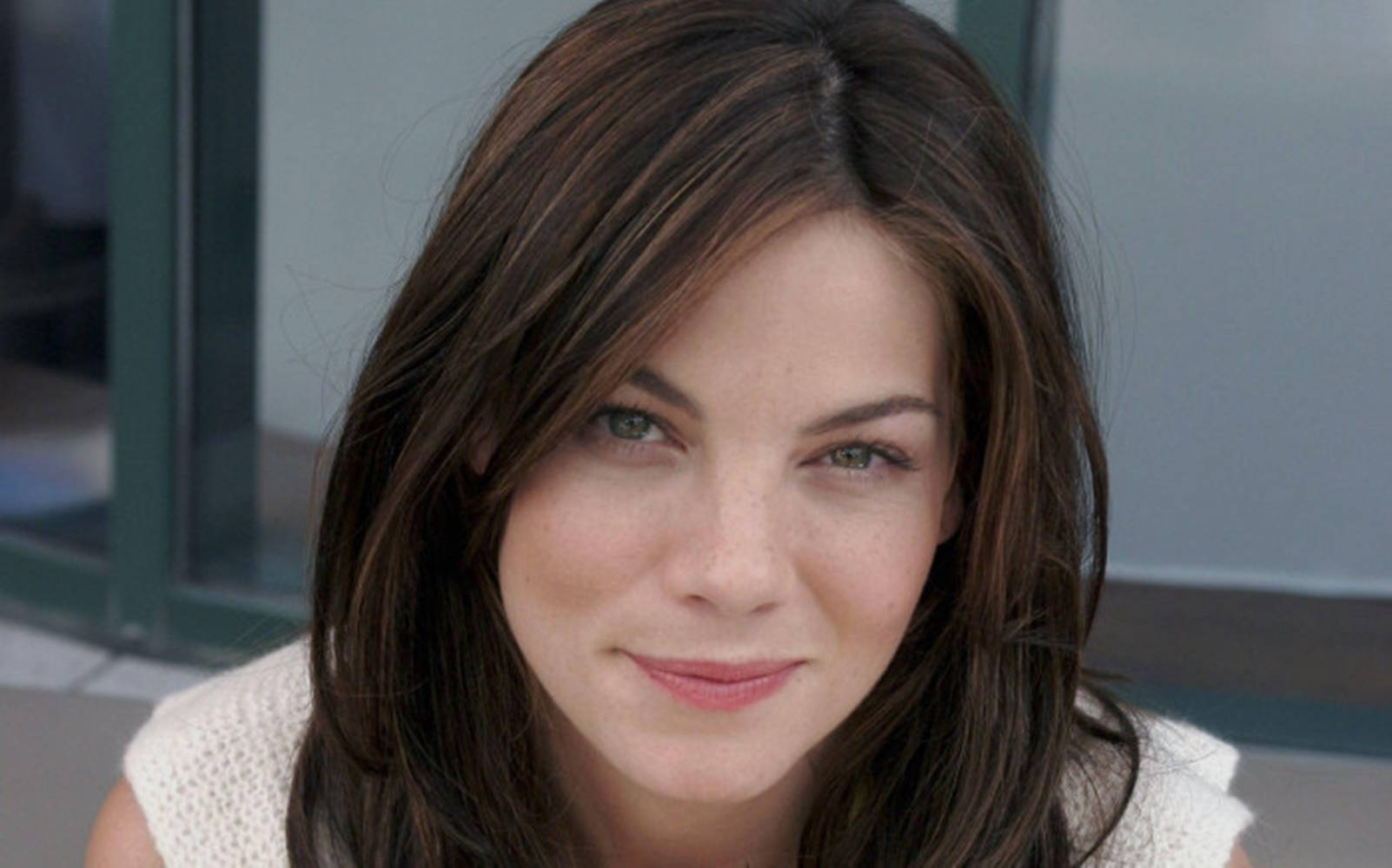 Michelle Monaghan, brown hair, green eyes, HD Desktop Wallpaper
