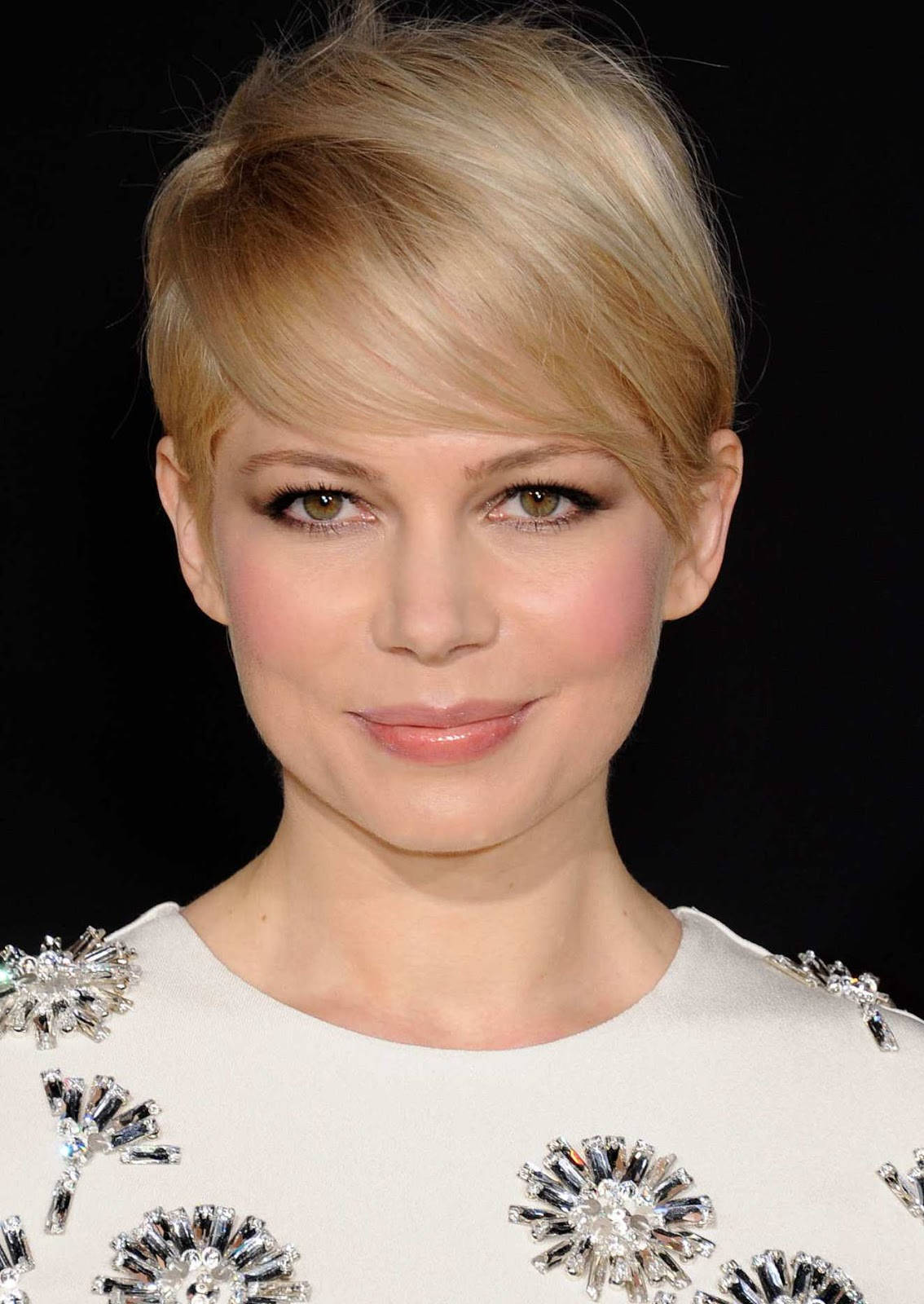 Michelle Williams, pixie hair, blonde hair, HD Phone Wallpaper