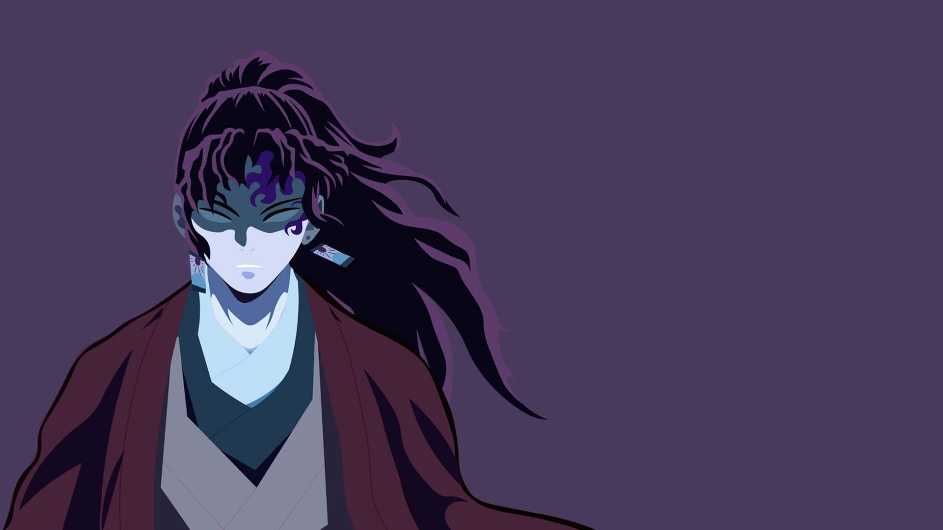 Michikatsu Tsugikuni, anime character, dark hair, Full HD Desktop Wallpaper