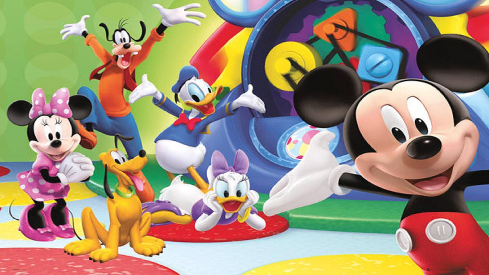 Mickey Mouse Clubhouse, Mickey Mouse, playground, Full HD Desktop Wallpaper