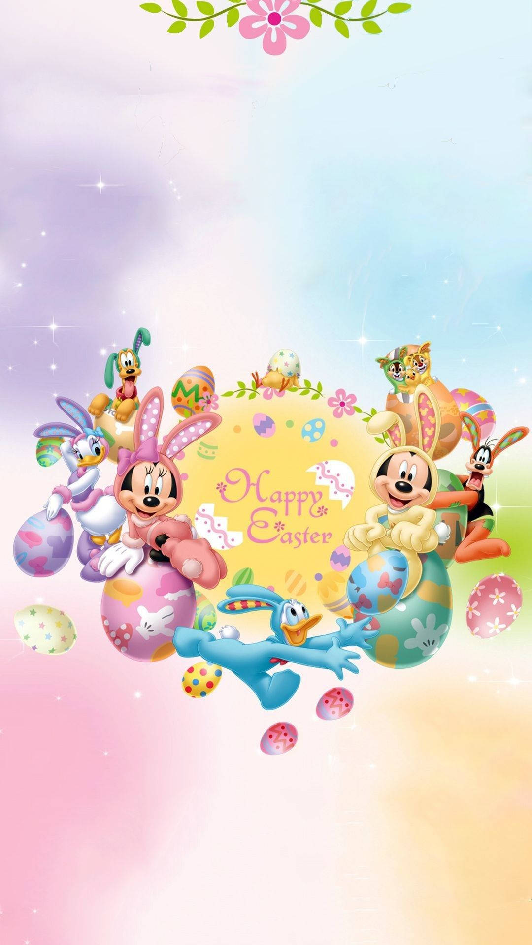 Mickey Mouse Clubhouse, Mickey Mouse, Easter, Full HD Phone Wallpaper
