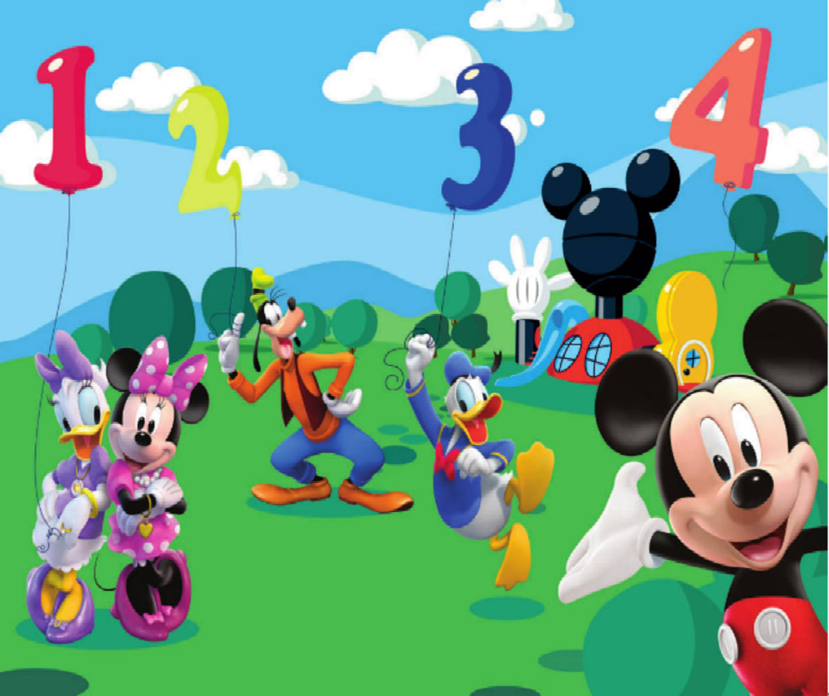 Mickey Mouse Clubhouse, Mickey Mouse, friends, SD Desktop Wallpaper