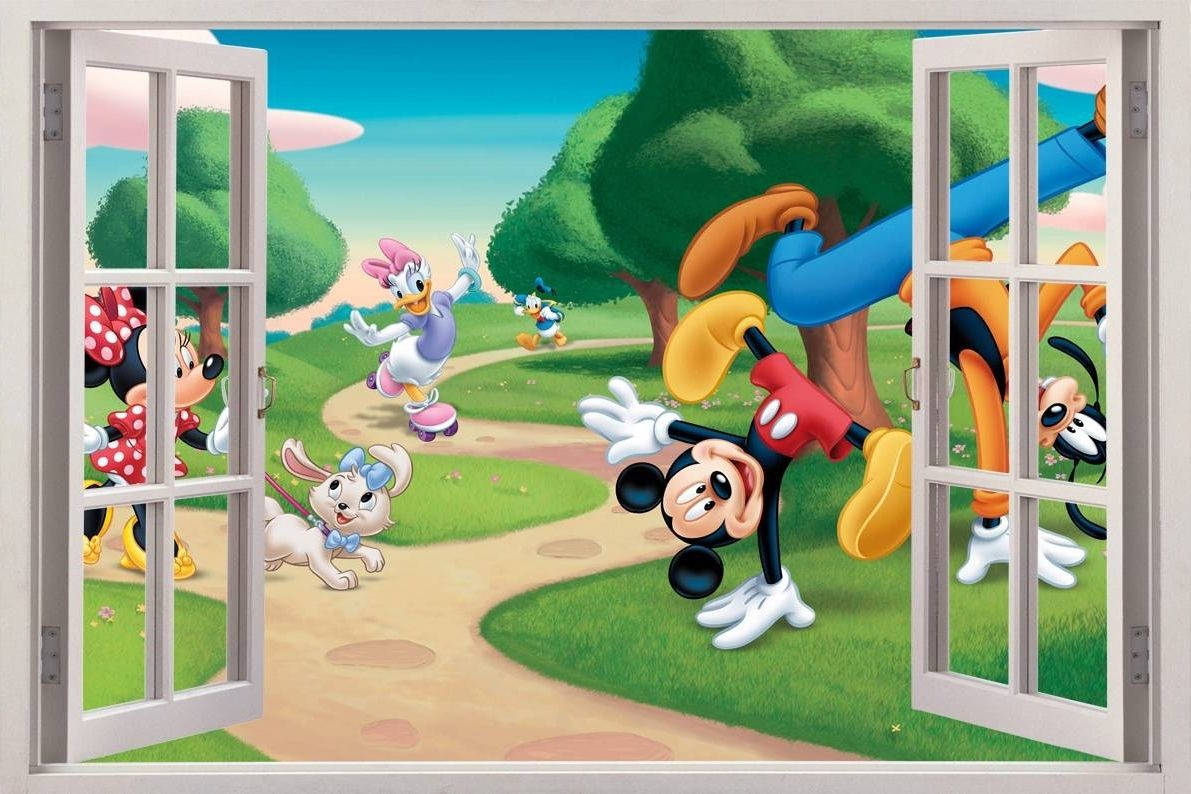 Mickey Mouse Clubhouse, Mickey Mouse, friends, SD Desktop Wallpaper