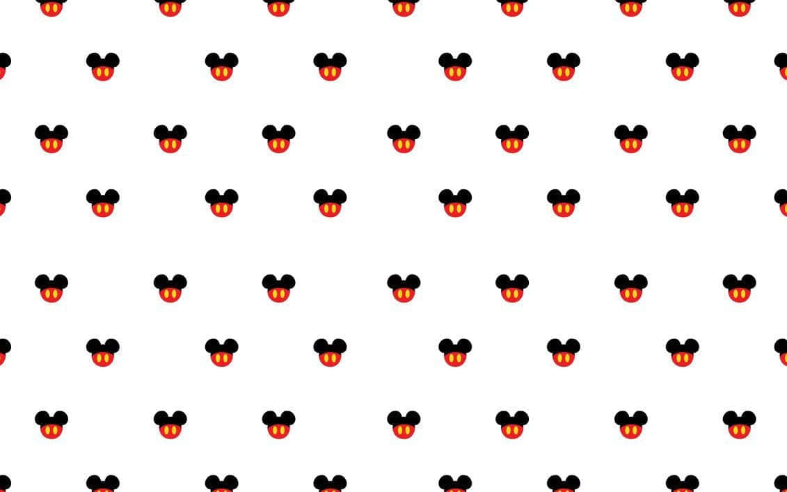 Mickey Mouse Ears, Mickey Mouse, red face, SD Desktop Wallpaper