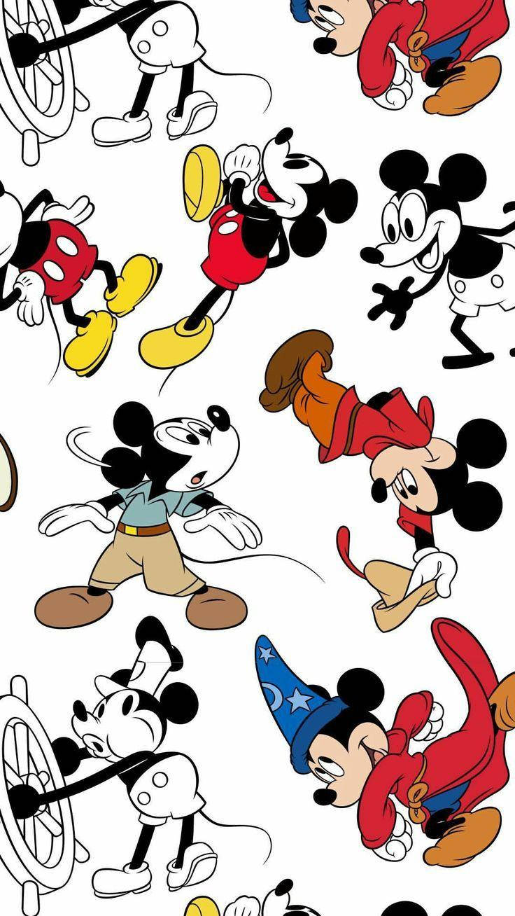Mickey Mouse, iPhone, graphic art, HD Phone Wallpaper