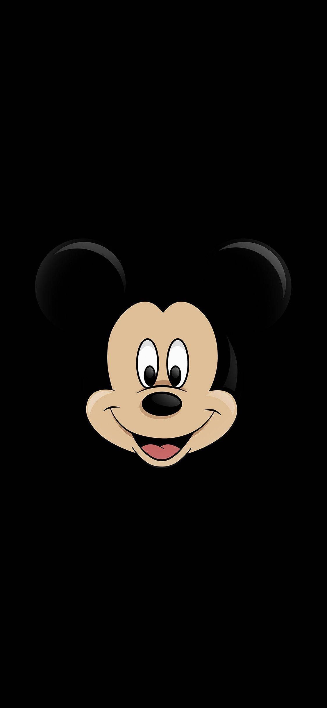 Mickey Mouse, iPhone X, cartoon, Full HD Phone Wallpaper