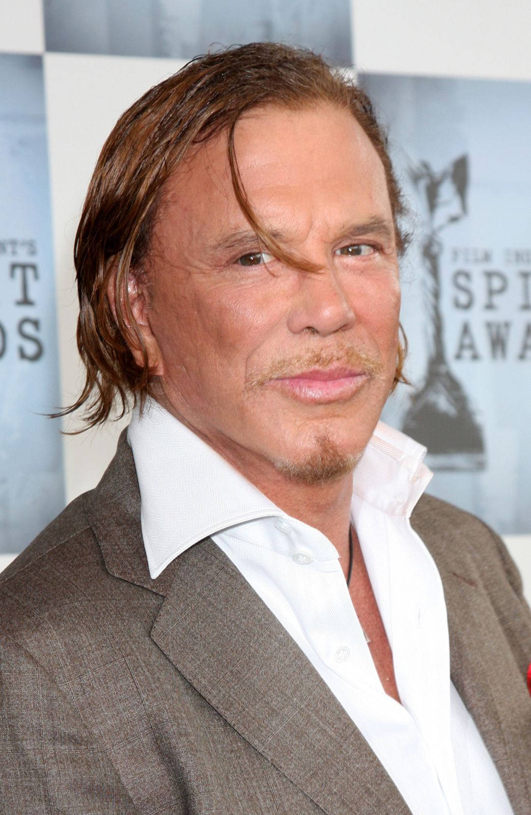 Mickey Rourke, American Actor, annual spirit awards, HD Phone Wallpaper