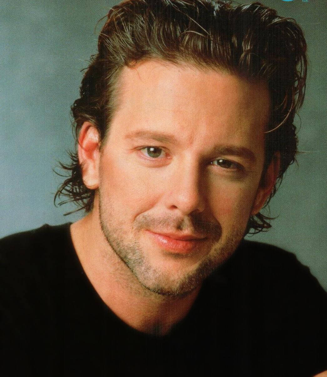 Mickey Rourke, pompadour hairstyle, wavy dark hair, SD Phone Wallpaper