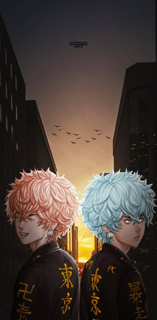 Tokyo Revengers, sunset, city alley, HD Phone Wallpaper