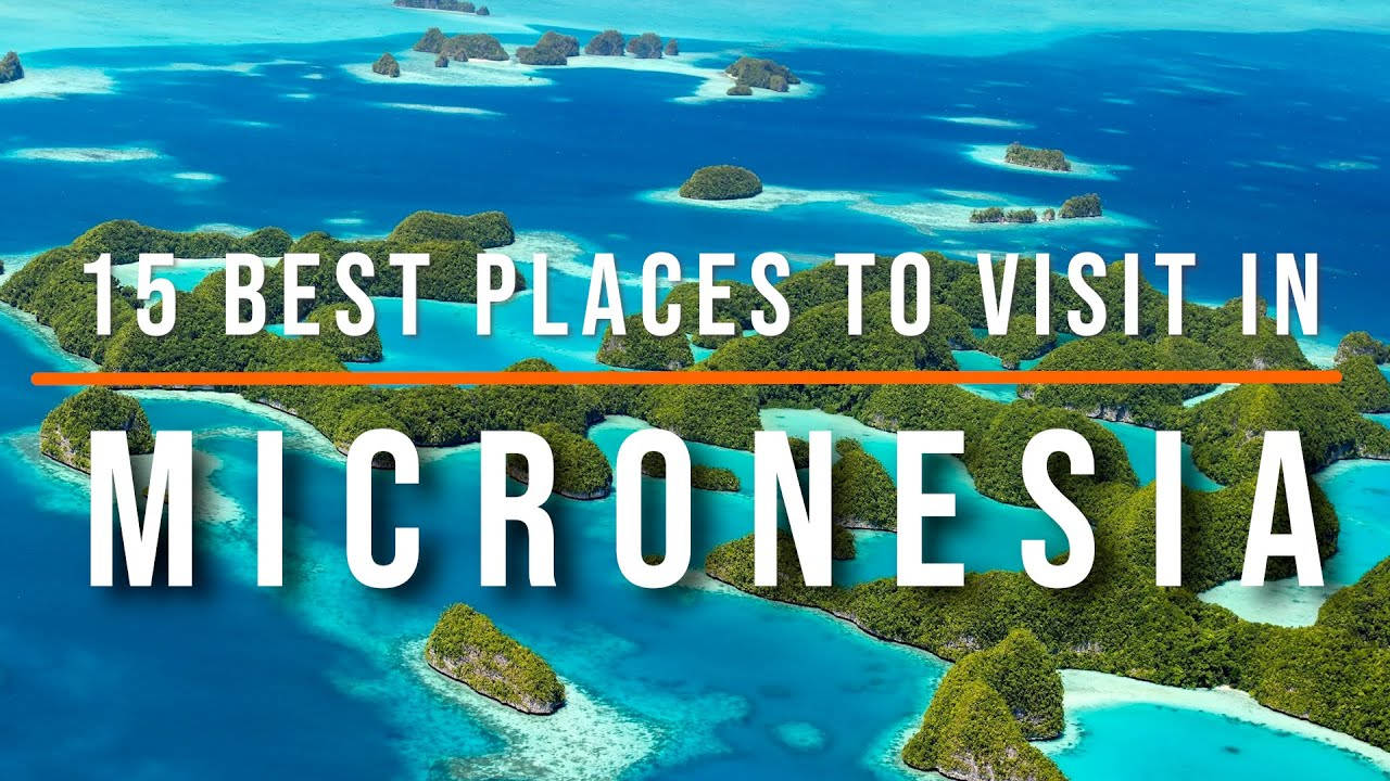 Micronesia, turquoise lagoons, lush green Micronesian islands, HD Desktop Wallpaper