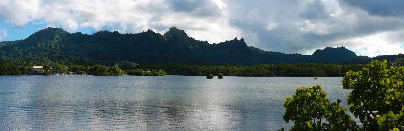 Micronesia, island, clouds, HD Desktop Wallpaper