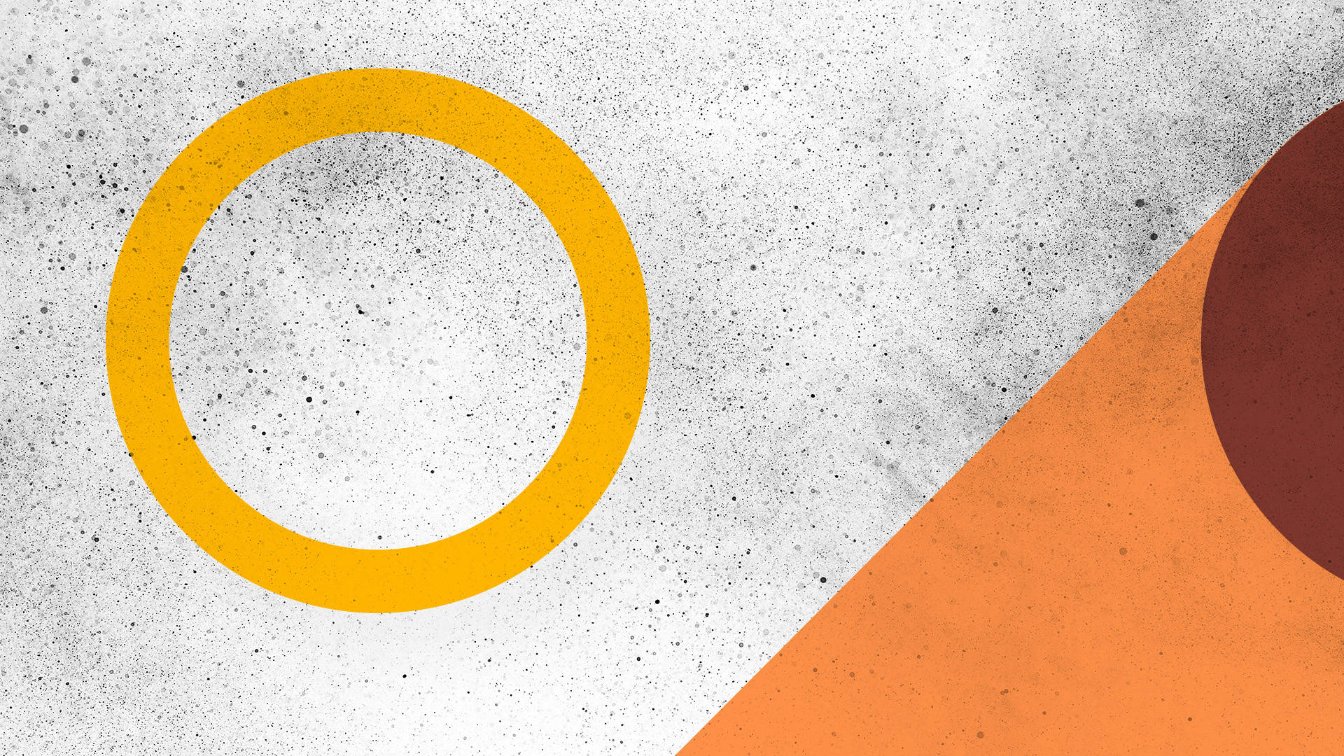 Microsoft Teams, textured white wall, bold yellow ring, Full HD Desktop Wallpaper