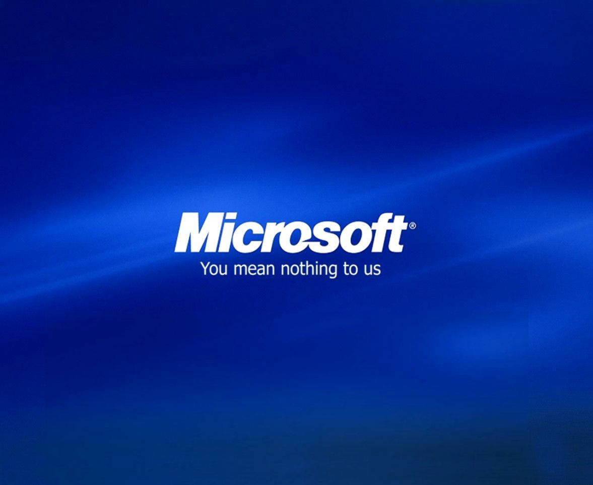 Microsoft, deep blue gradient, white Microsoft logo, SD Desktop Wallpaper